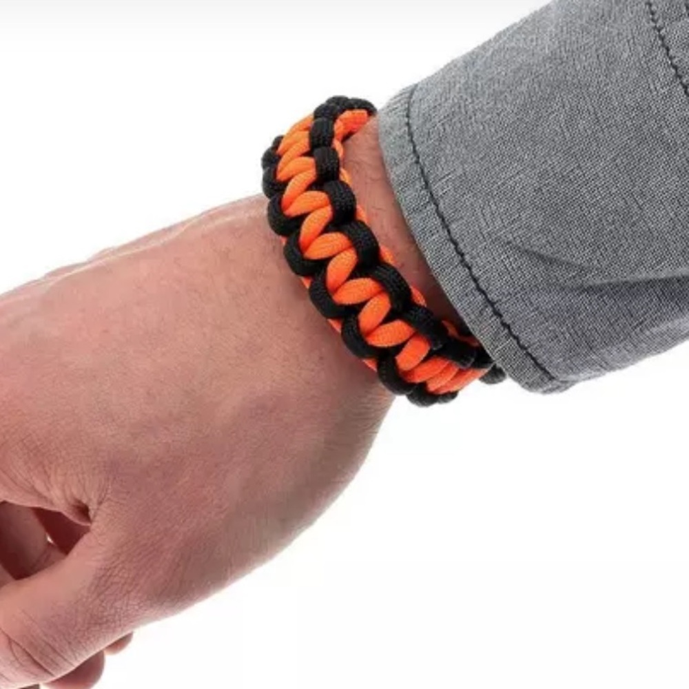 Survival Outdoor Secure Line 550 Nylon Woven Paracord Unisex Braid Brace…